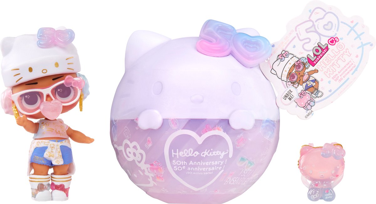 L.O.L. Surprise ! Loves Hello Kitty Tots - Crystal Cutie Doll