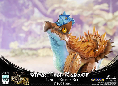 Animegami Chibi - Monster Hunter PVC (Viper Tobi-Kadachi) Figure