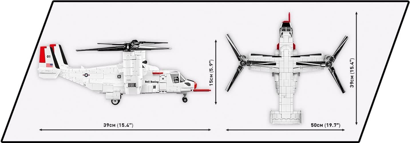 Cobi 5835 - Armed Forces - Bell Boeing V22 Osprey - 1136 pcs