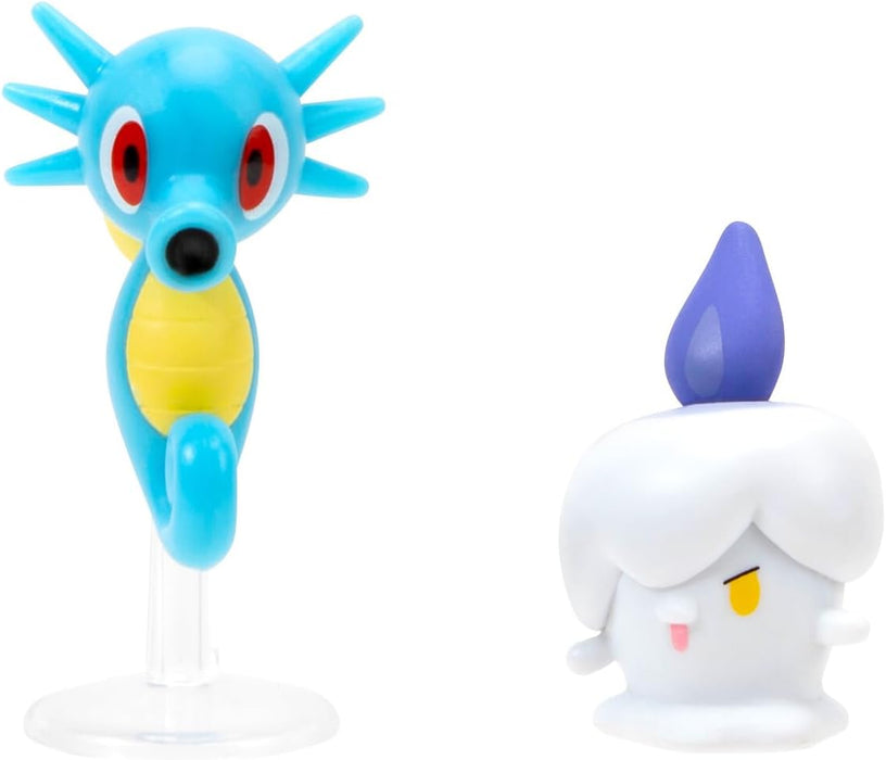 Pokemon -  Horsea & Litwick Battle Figure