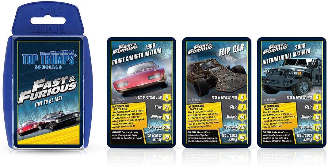 Top Trumps Specials - Fast & Furious Card Game