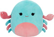 Squishmallows – 20'' Pink & Mint Crab Plush