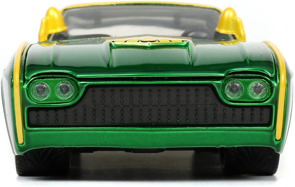 Jada - Marvel Loki 1963 Ford Thunderbird 1:24 Die-Cast Model Vehicle With Loki Figure