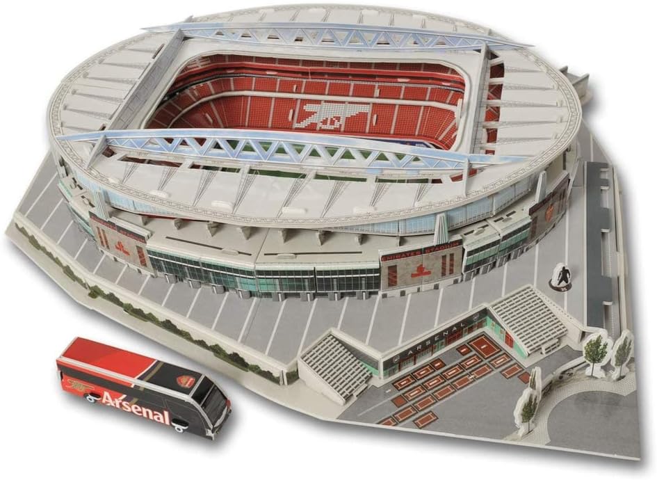 3D Stadium Puzzles - Arsenal The Emirates Puzzle (108 Pieces)