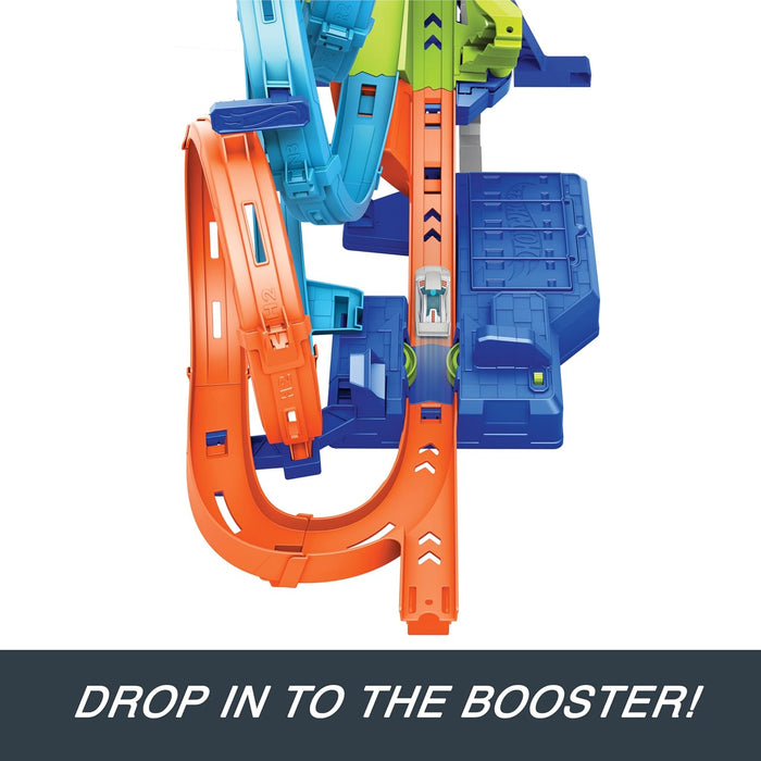 Hot Wheels - 4 Loop Crash Out Playset