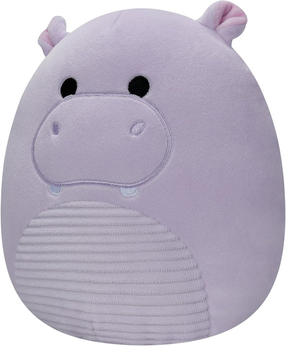 Squishmallows - 7.5" Purple Hippo With Corduroy Belly Plush