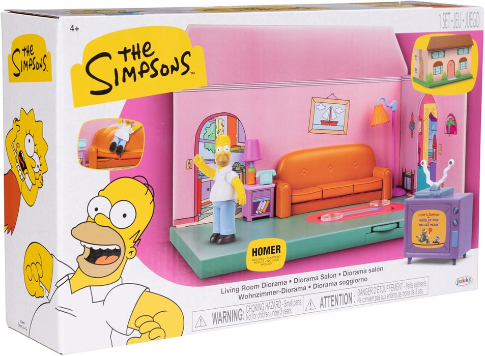 Simpsons Living Room Playset