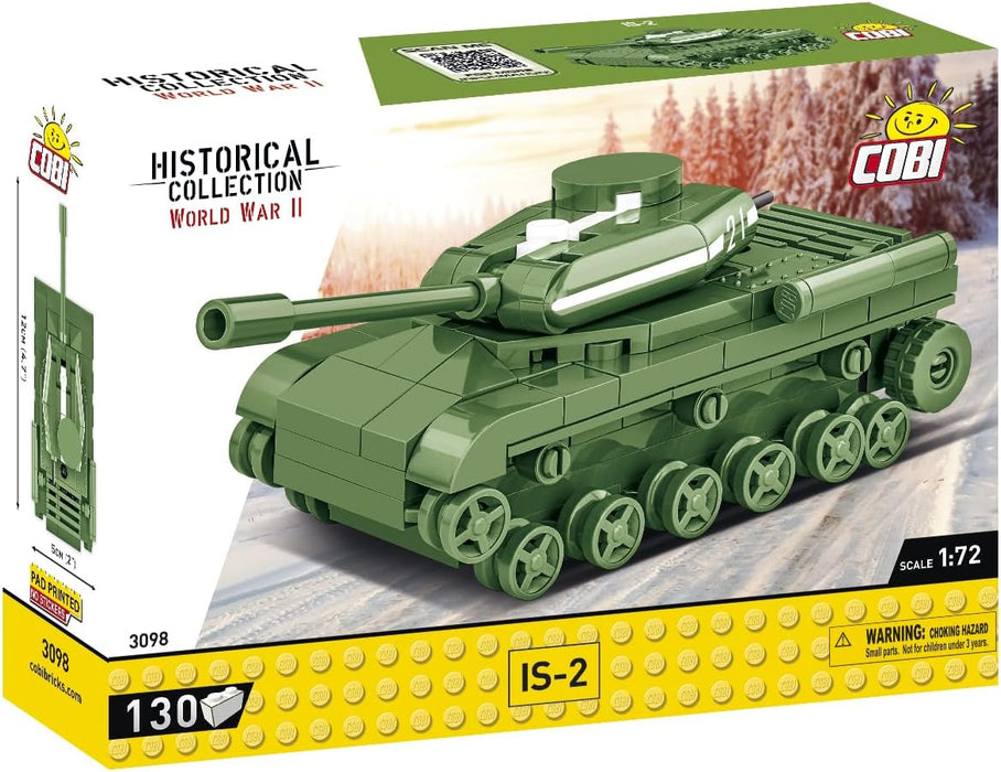 Cobi 3098 - World War II - IS-2 Heavy Tank 130 pcs