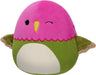 Squishmallows – 7.5'' Pink and Green Hummingbird With Wink Plush