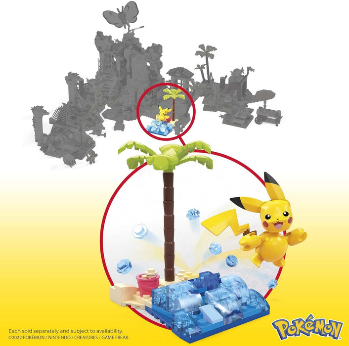 Mega Bloks - Pokemon - Adventure Builder - Pikachu's Beach Splash