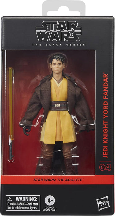 Star Wars The Black Series - The Acolyte Jedi Knight Yord Fandar Action Figure