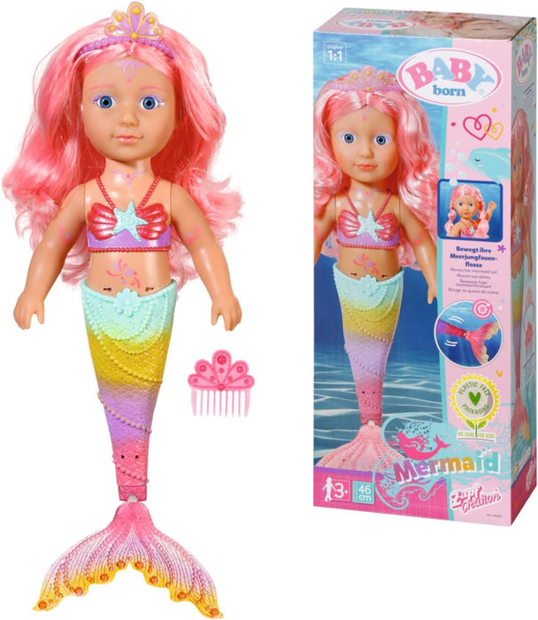 Baby Born - Little Sister Mermaid Doll (46cm)