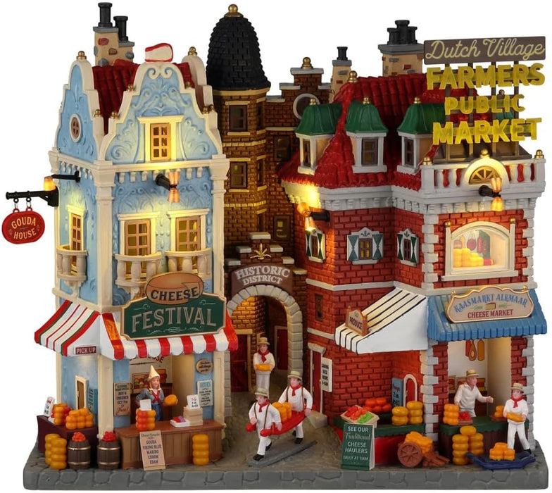 Lemax - Caddington Village - Facade Accessory: Dutch Cheese Festival & Farmers Market (25868)