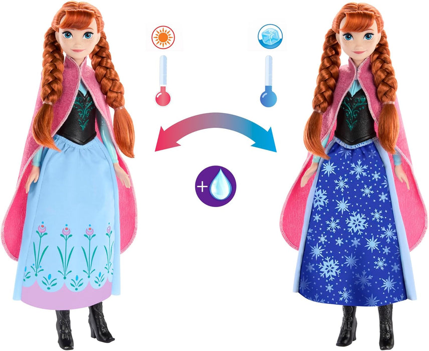 Disney - Frozen Magical Colour Change Skirt Anna Doll