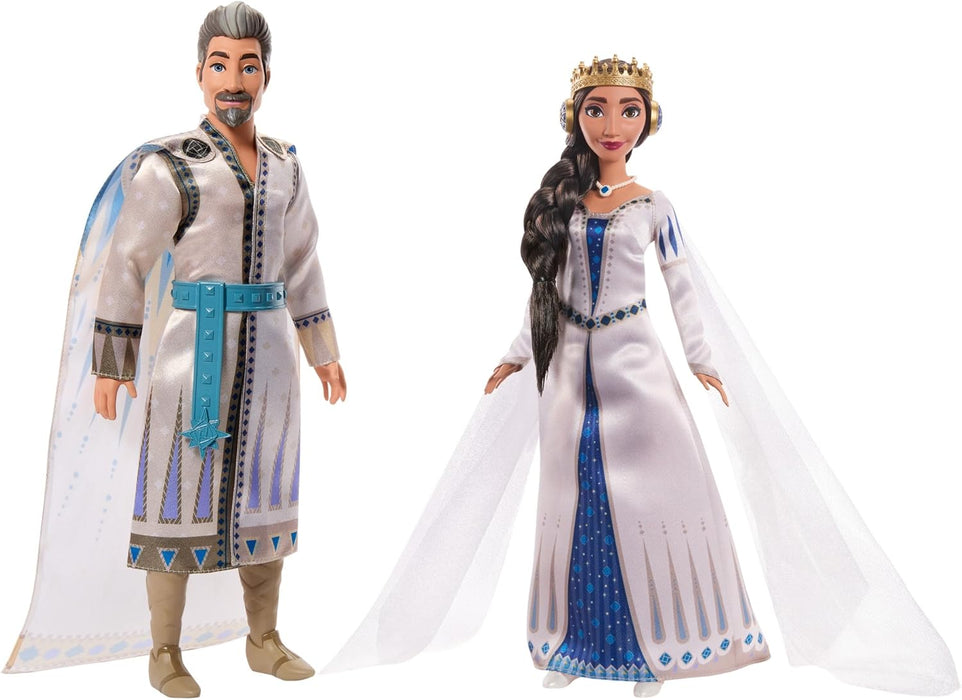 Disney Wish - King Magnifico & Queen Amaya Doll Set