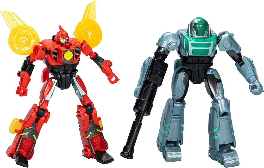 Transformers Earthspark -  Cyber Combiner Terran Twitch & Robby Malto Figures