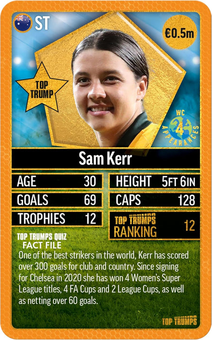 Top Trumps World Football Stars Top 200  - Pack 6