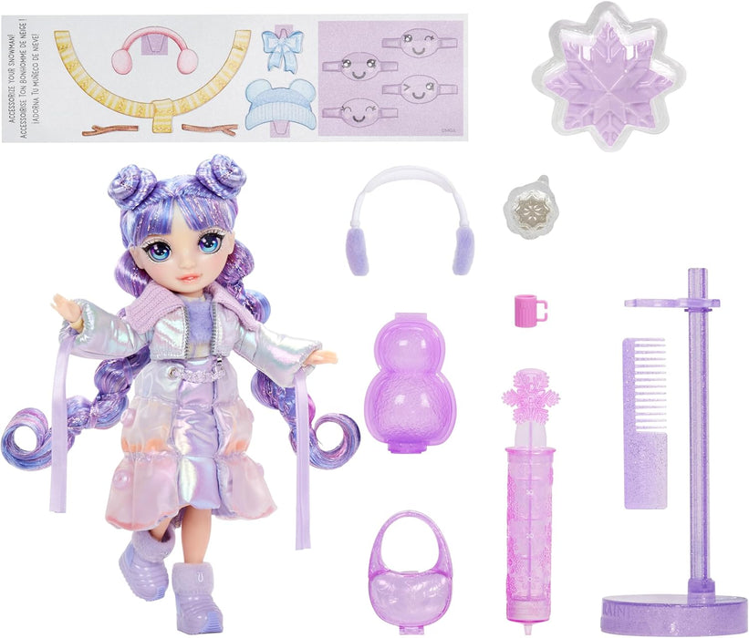 Rainbow High - Violet Willow Winter Wonderland Fashion Doll