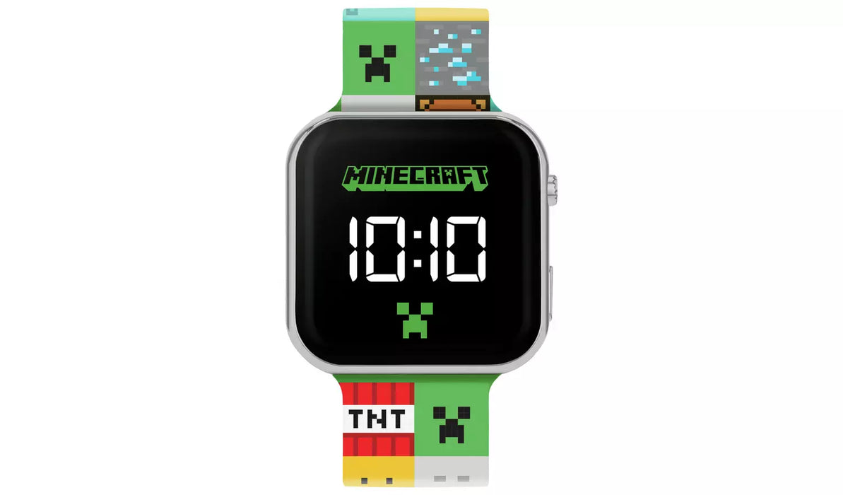 Peers Hardy - Minecraft Printed Multicoloured LED Watch