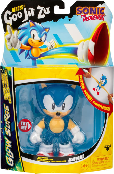 Heroes of Goo Jit Zu - Sonic The Hedgehog Glow Surge - Speed Surge Sonic Hero Pack