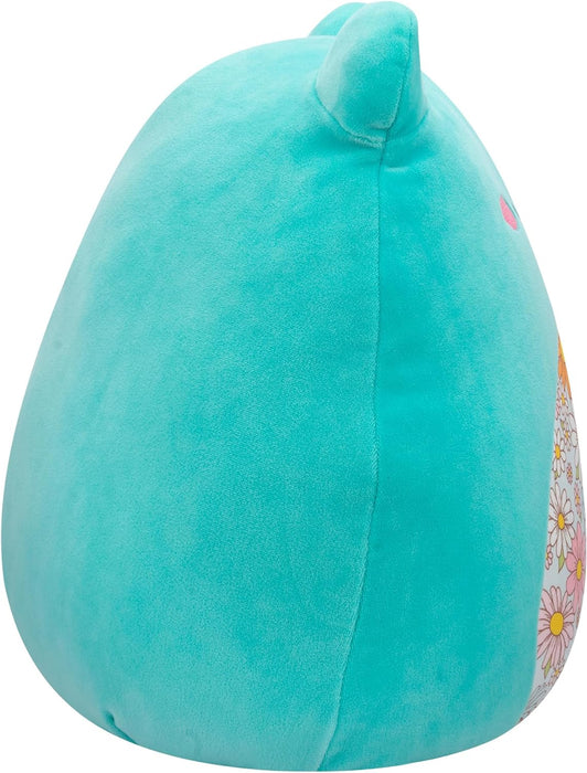 Squishmallows – 7.5"Aqua Frog With Floral Belly Plush