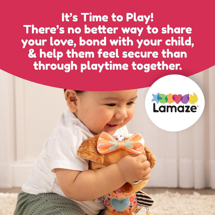 Lamaze - Lovey the Pug Clip and Go Sensory Toy