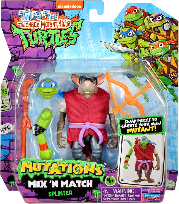 Tales Of The Teenage Mutant Ninja Turtles Mix N Match - Splinter Figure