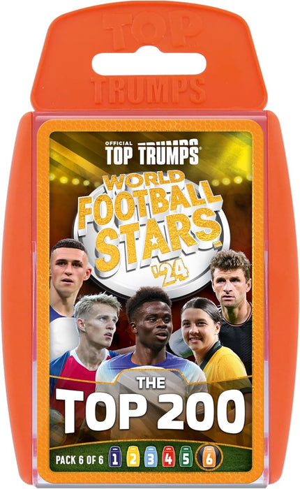 Top Trumps World Football Stars Top 200  - Pack 6