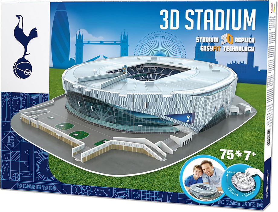 3D Stadium Puzzles - Tottenham Hotspur White Hart Lane Puzzle (75 Pieces)