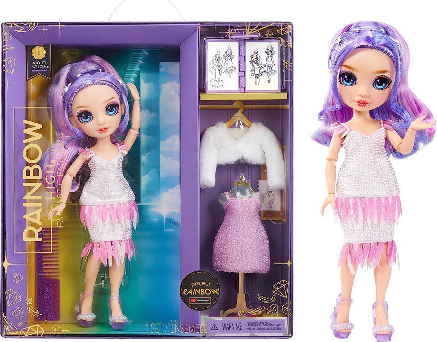 Rainbow High - Violet Willow Fantastic Fashion Doll