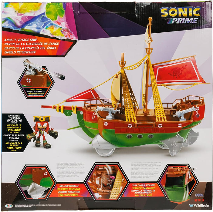 Sonic Prime 2.5" Figures Pirate Ship Playset