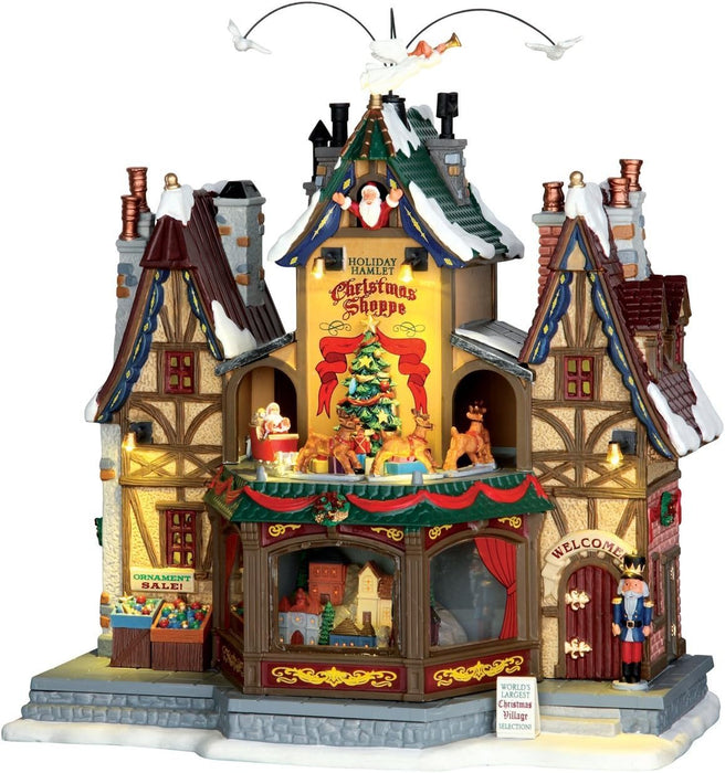 Lemax - Caddington Village - Sights & Sounds: Holiday Christmas Shopee (55026-UK)