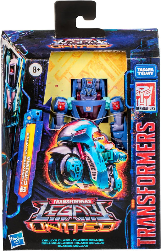 Transformers: Legacy United Deluxe Class Cyberverse Universe - Chromia Action Figure