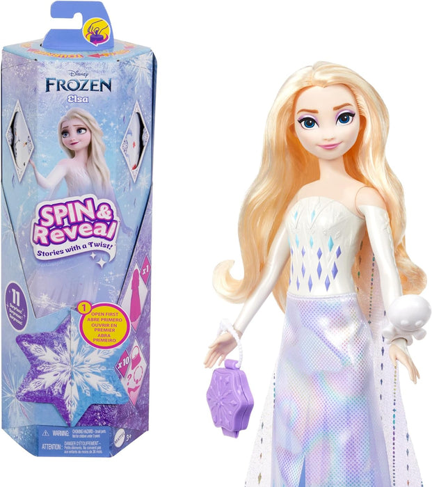 Frozen - Spin & Reveal Elsa Doll