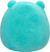 Squishmallows – 7.5"Aqua Frog With Floral Belly Plush