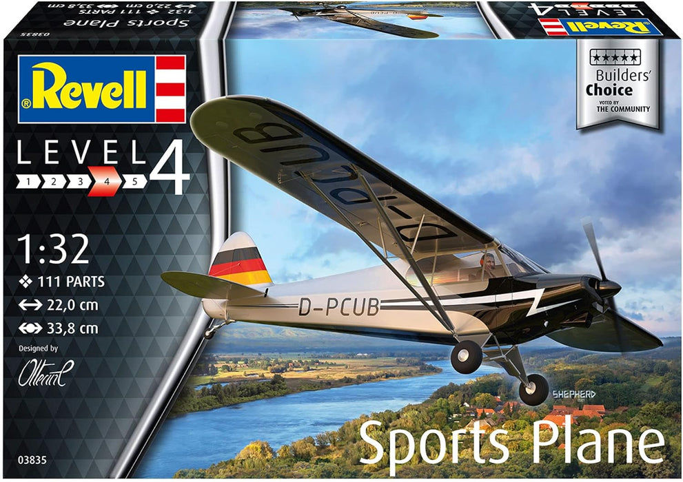 Revell Model Kit Sports Plane 1:32 (03835)