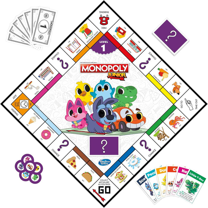 Monopoly - Junior 2 in1 Board Game