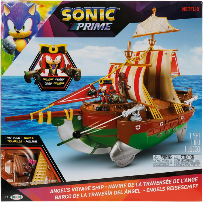 Sonic Prime 2.5" Figures Pirate Ship Playset