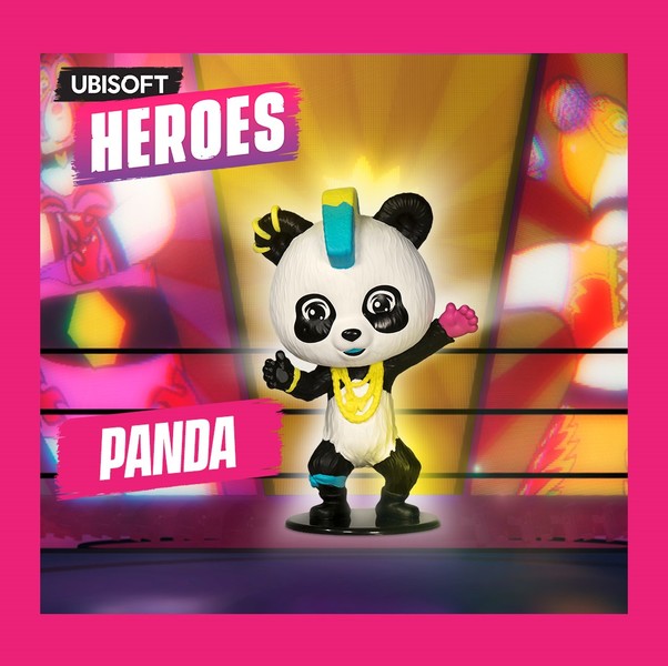 Ubisoft Heroes: Series 2 - Just Dance (Panda) Figure