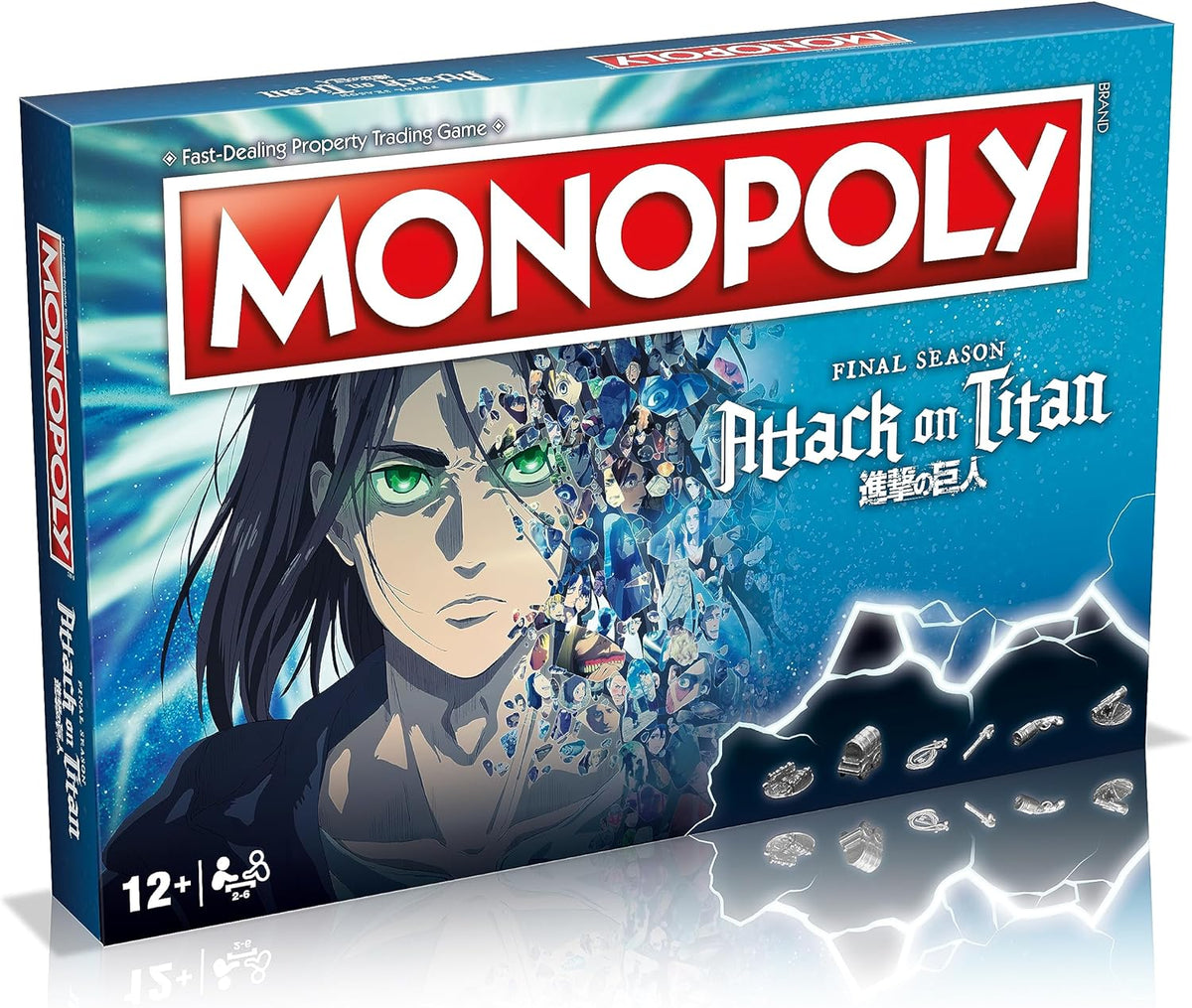 Monopoly - Attack on Titan Board Game — REACTIVE Toys