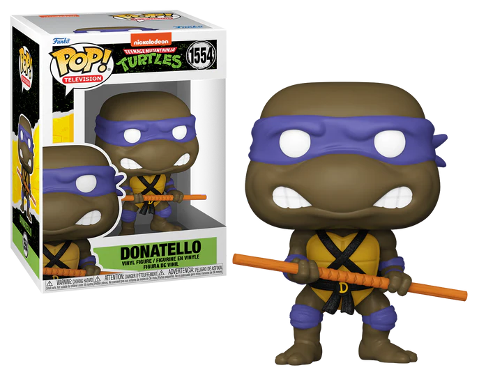 Funko - TV: Teenage Mutant Ninja Turtles (Donatello) POP! Vinyl Figure