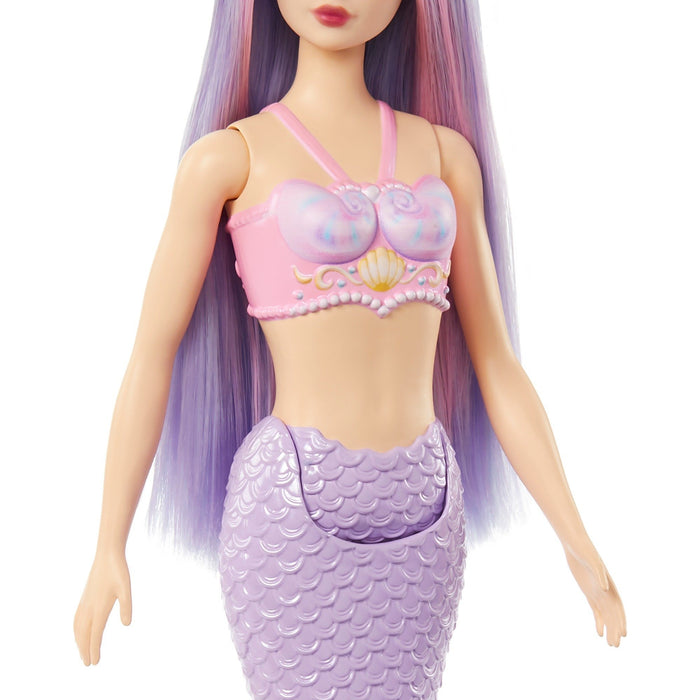 Barbie - Core Mermaid Doll (Purple Tail & Purple Hair)