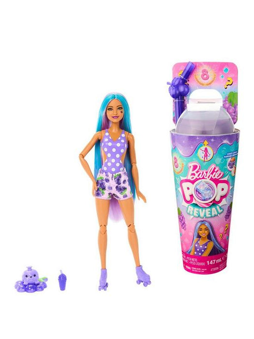 Barbie Pop Reveal Fruit Series - Grape Doll