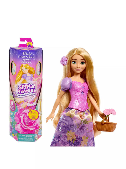 Disney Princess - Spin & Reveal Rapunzel Doll