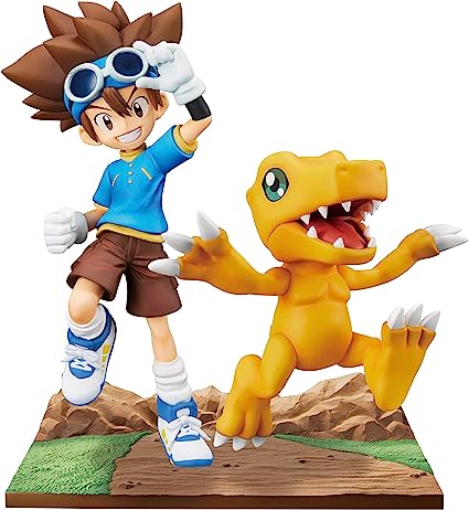 Digimon Adventure – Adventure Archives Taichi & Agumon Figurine