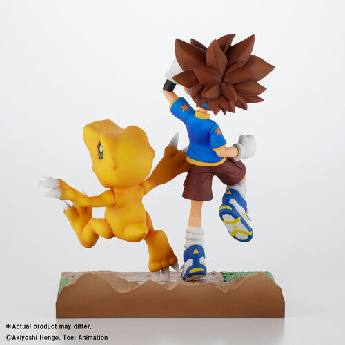 Digimon Adventure – Adventure Archives Taichi & Agumon Figurine