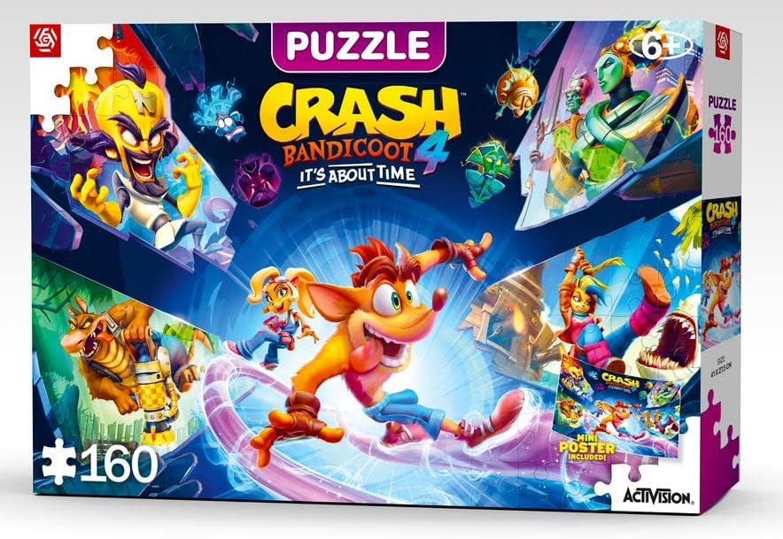Crash Bandicoot 4: It's About Time Jigsaw Puzzle (160 Pieces)