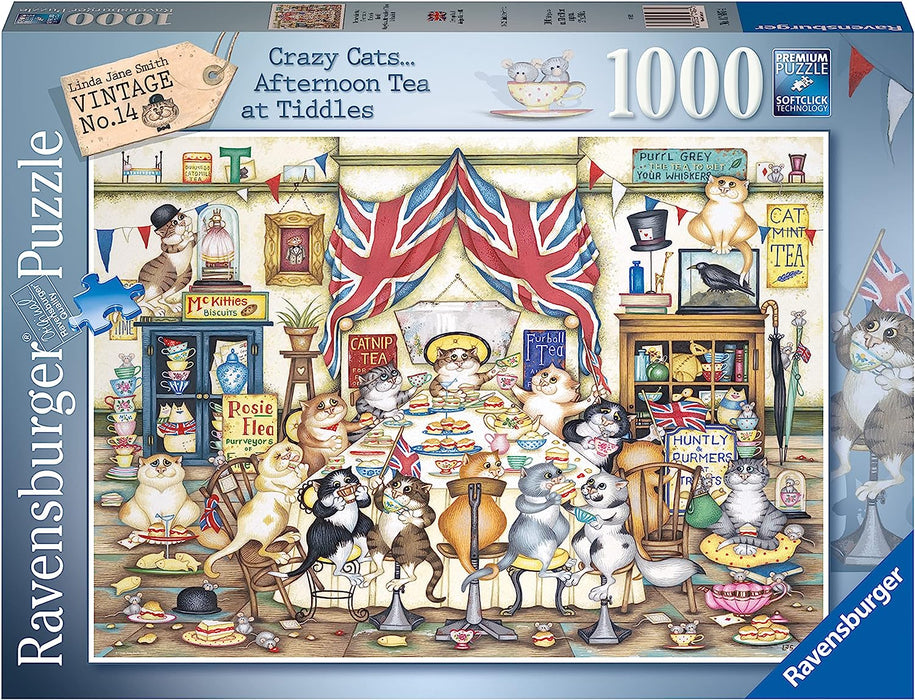 Crazy Cats Tiddles Jigsaw Puzzle (1000 Pieces)
