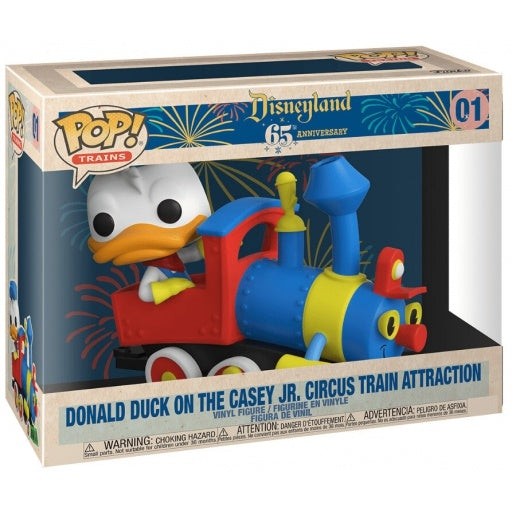 Funko - Trains: Disney (Donald Duck with Train Attraction) POP! Vinyl