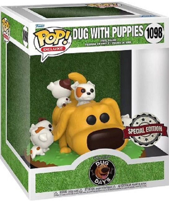 Funko - Deluxe: Dug Days (Dug with Puppies) POP! Vinyl